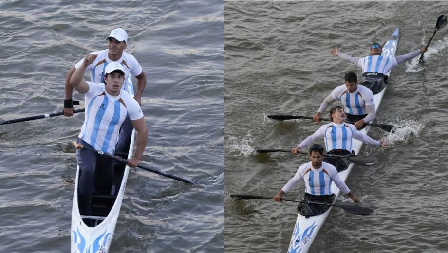 Los viedmenses Aramis Sánchez Ayala y Vicente Vergauven ganaron medallas de oro en los Suramericanos. (Fotos: Clarín Fotografía)
