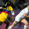 Imagen de De Dina Huapi a la Selección de Rugby: Brisa Borda cumplió su sueño y festejó con la camiseta que guardó durante años