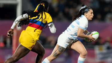De Dina Huapi a la Selección de Rugby: Brisa Borda cumplió su sueño y festejó con la camiseta que guardó durante años