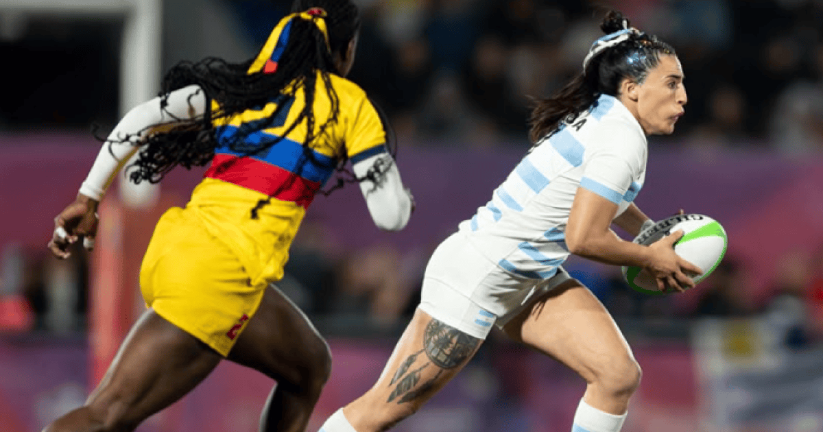 Brisa Borda de Dina Huapi se consagra campeona con la Selección de Rugby