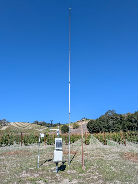 Estación meteorológica: calcular la fuerza de la inversión térmica, que nos permite estimar la temperatura que va a resultar cuando un ventilador está en marcha.
