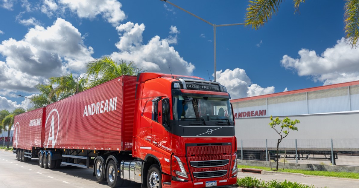 Andreani incrementa su flota con la incorporación de 20 bitrenes