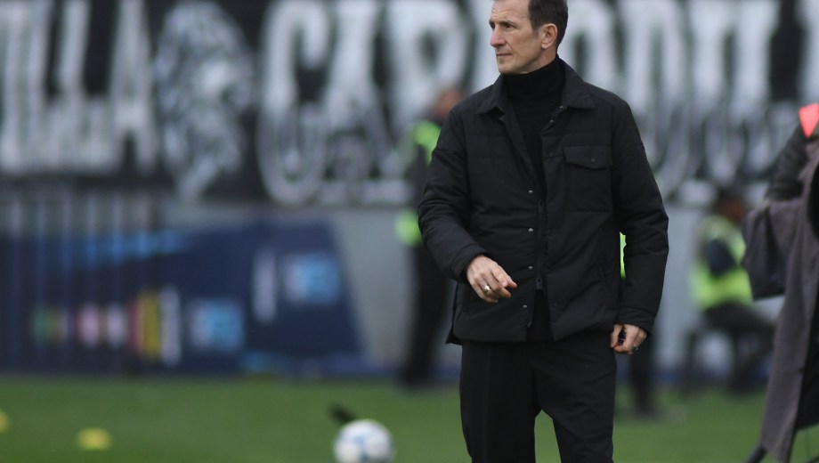 Rodolfo Arruabarrena lamentó el empate ante el equipo mendocino. 