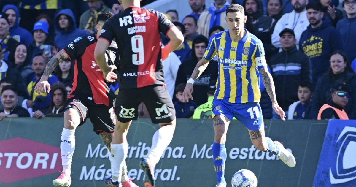 Newell's empató con Rosario Central 1-1 en el clásico rosarino
