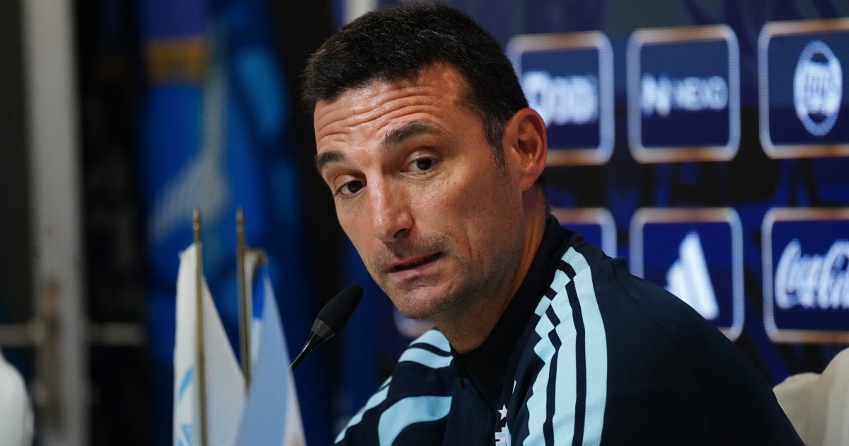 Scaloni habla de Messi, nuevos capitanes y futuro del plantel argentino