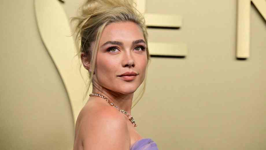 British actress Florence Pugh arrives for the 78th Primetime Emmy Awards at the Peacock Theatre at LA Live in Los Angeles on September 14, 2026. (Photo by Frederic J. Brown / AFP)
