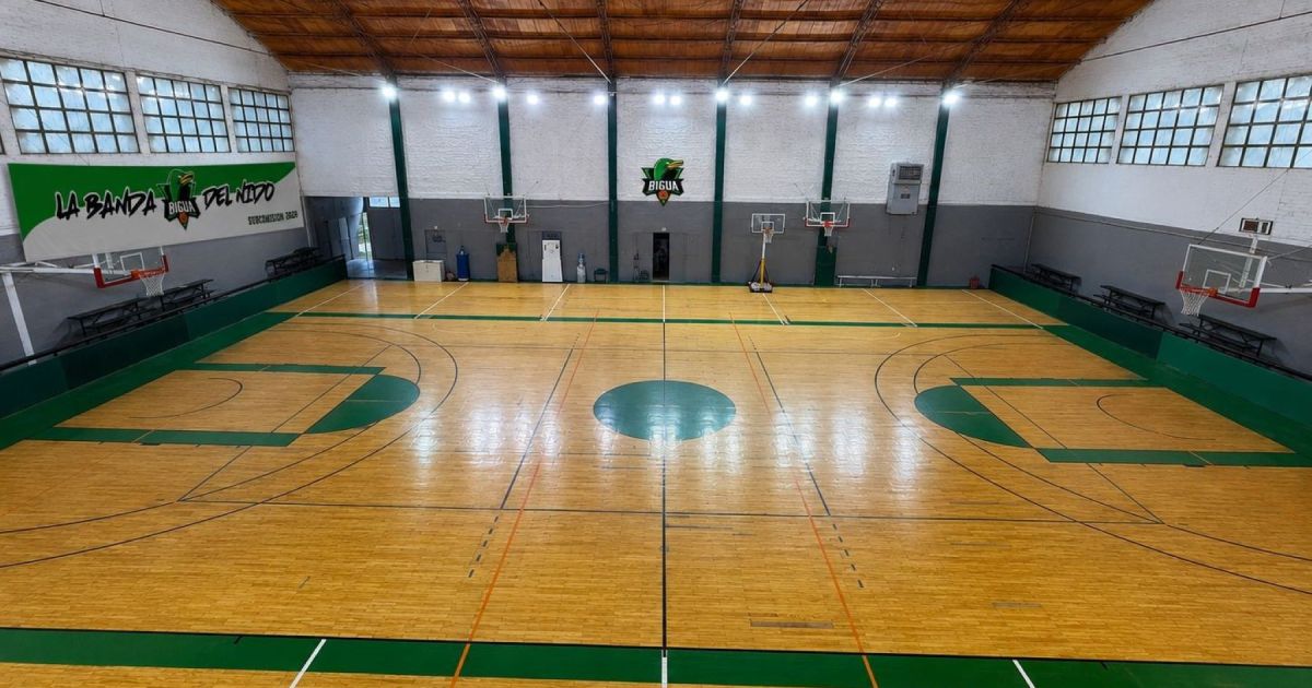 Biguá remodela El Nido y se prepara para la Liga Femenina de básquet