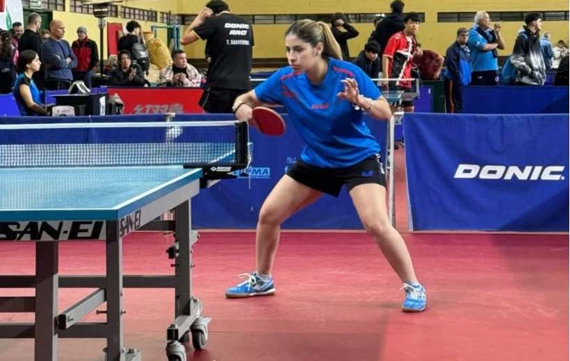 La jugadora de Catriel tuvo otra brillante actuación en un certamen nacional. (Gentileza)