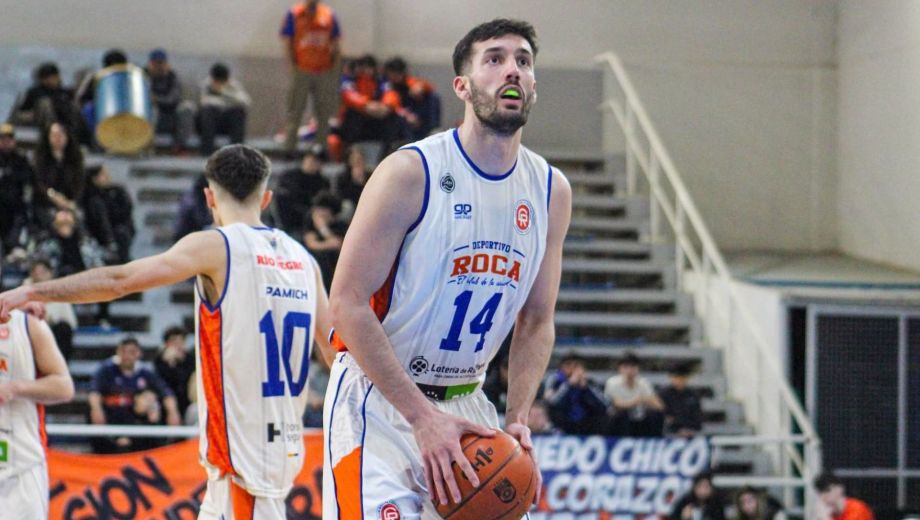 Benjamín López, clave en el juego interno del Depo. (Prensa Deportivo Roca)