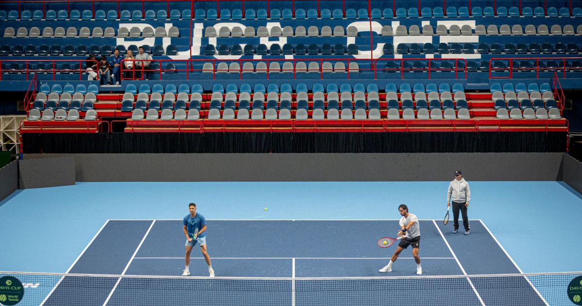 Argentina inicia su entrenamiento en Neuquén para la Copa Davis