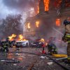 Imagen de Rusia bombardeó Kiev y otras ciudades de Ucrania: al menos siete muertos y una dura advertencia del Kremlin