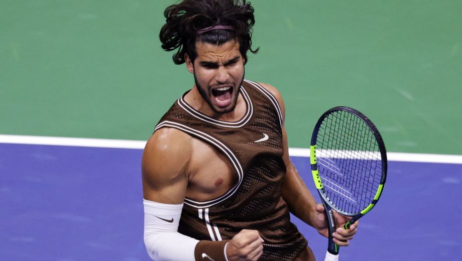 Sin Sinner ni Djokovic, el español agranda su candidatura, aunque venga de un prolongado parate. (Fotos AP)