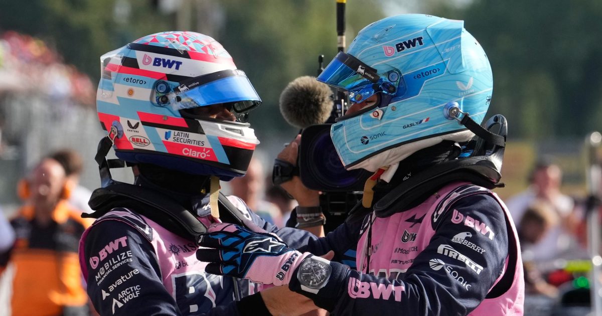 Gasly exige respeto para mantener la paz con Colapinto en Alpine