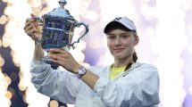 Imagen de Rybakina venció a Sabalenka, se consagró campeona del US Open y será 1° del mundo