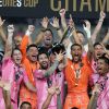 Imagen de Messi campeón: el 10 hizo un gol de cabeza y Kily González debutó con un título en Inter Miami