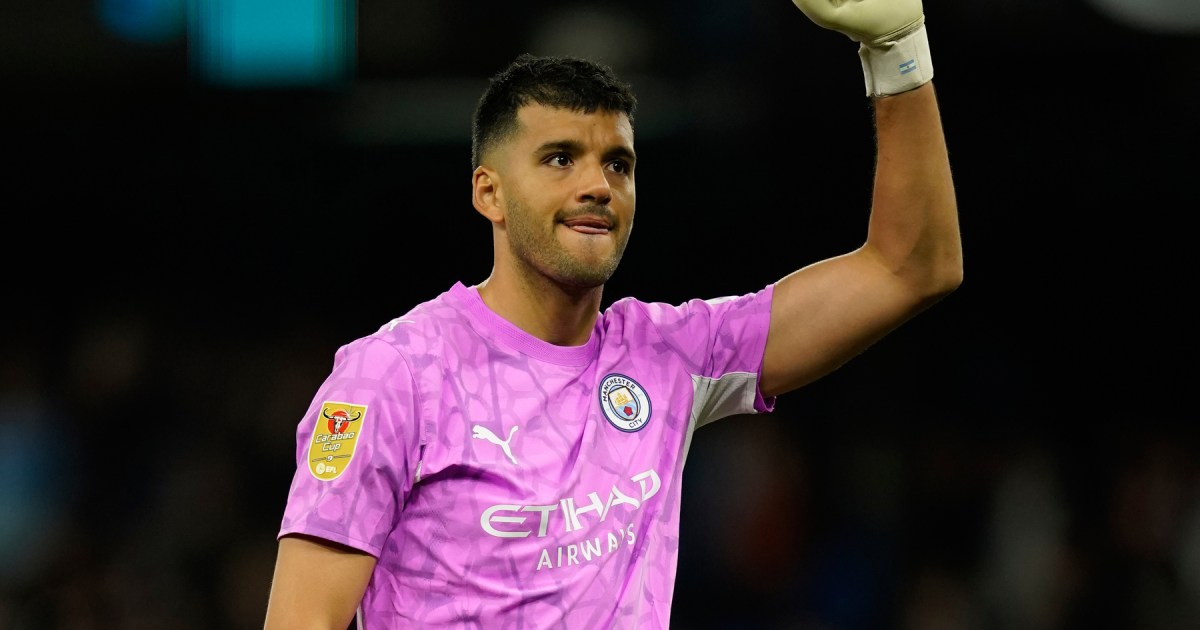 Con el debut de Gerónimo Rulli, Manchester City goleó a Norwich y avanzó en la Carabao Cup
