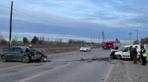 Imagen de Murió un hombre en un choque frontal sobre Ruta 65 entre Cipolletti y Fernández Oro