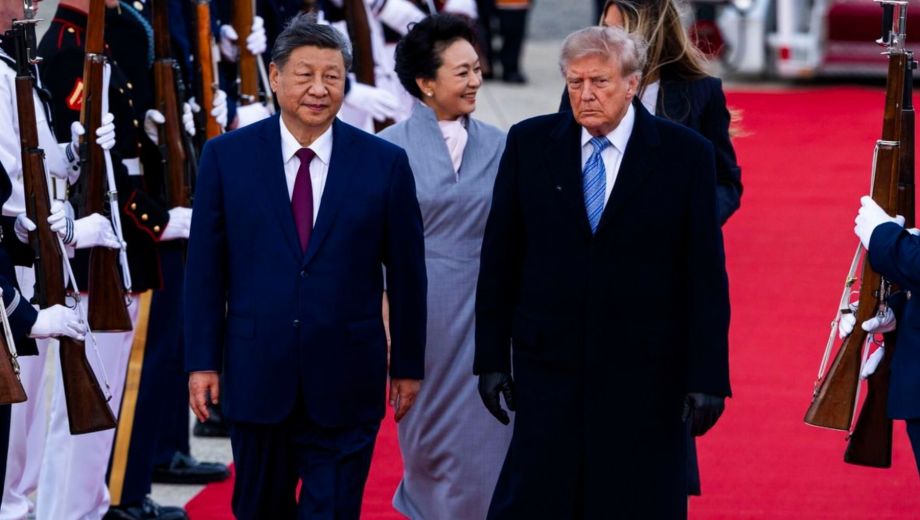 El presidente de la República Popular China, Xi Jimping junto a Donald Trump (Foto: AP)