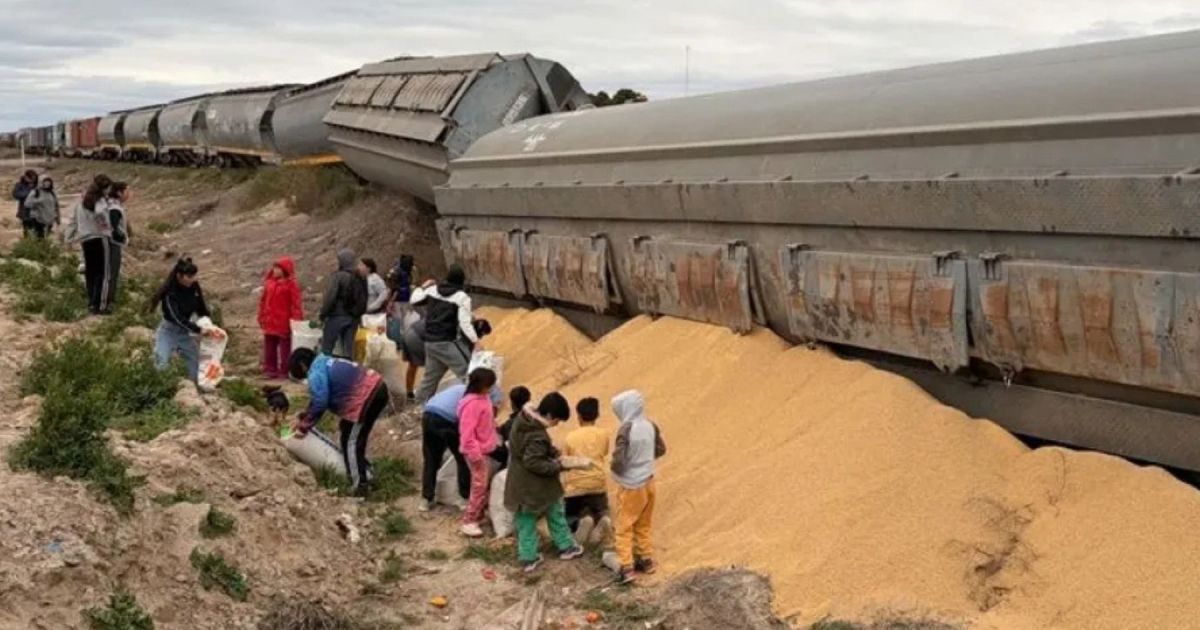 Descarrilamiento de tren de carga interrumpe el acceso en Chichinales