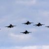 Imagen de Llegaron nuevos F-16 a Río Cuarto: el Gobierno ya cuenta con una docena de aviones militares