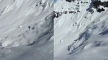 Imagen de Avalancha en Cerro Chapelco: dos esquiadores quedaron a metros y se salvaron de milagro