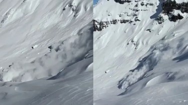 Avalancha en Cerro Chapelco: dos esquiadores quedaron a metros y se salvaron de milagro