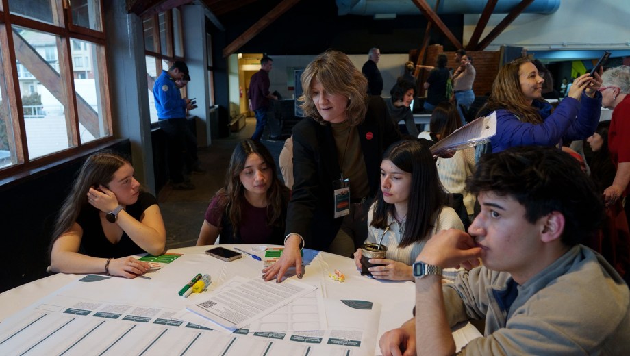 En Bariloche se realizaron talleres ciudadanos para analizar la Carta Orgánica Municipal. Foto: Marcelo Martinez