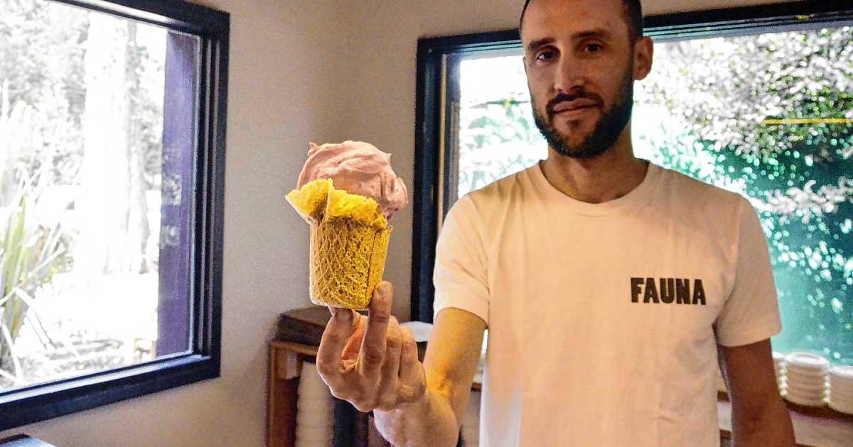 Un ingeniero en alimentos crea helados únicos en la Patagonia
