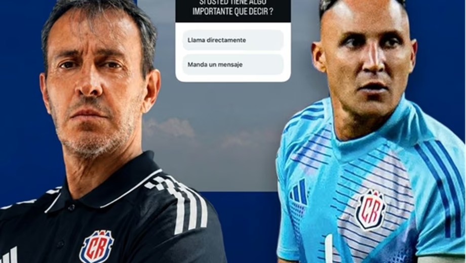 La encuesta que Keylor Navas publicó en Instagram luego de no ser convocado por Bocha Batista en la Selección de Costa Rica.