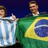 Imagen de Milei observa las elecciones en Brasil: busca organizar una cumbre de derecha latinoamericana en Buenos Aires