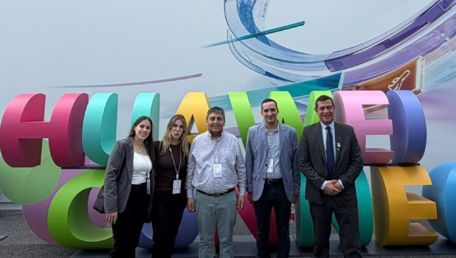 Ciberseguridad y ciudades inteligentes, en la agenda de CALF con Huawei. Foto: gentileza 
