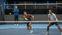 Imagen de Video | Copa Davis en Neuquén: Molteni-Andreozzi entrenaron a full y apareció la primera señal