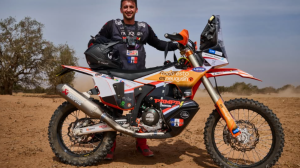 Santi Rostan, el neuquino del Dakar, sale a escena en el Rally de Marruecos
