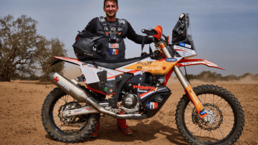 Santi Rostan, el neuquino del Dakar, sale a escena en el Rally de Marruecos