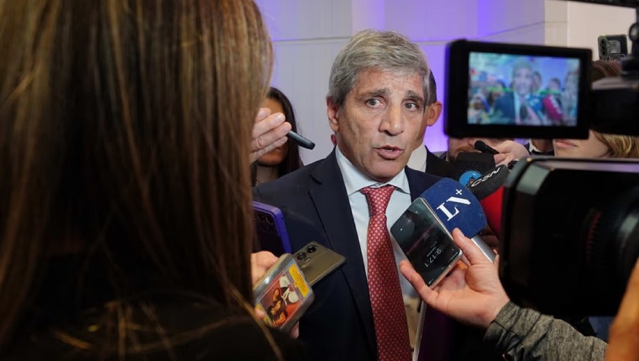 Luis Caputo. Foto: NA 