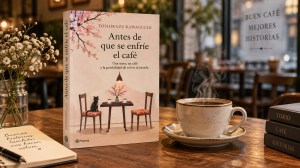 “Antes de que se enfríe el café”: de qué trata el libro japonés que emociona a millones de lectores