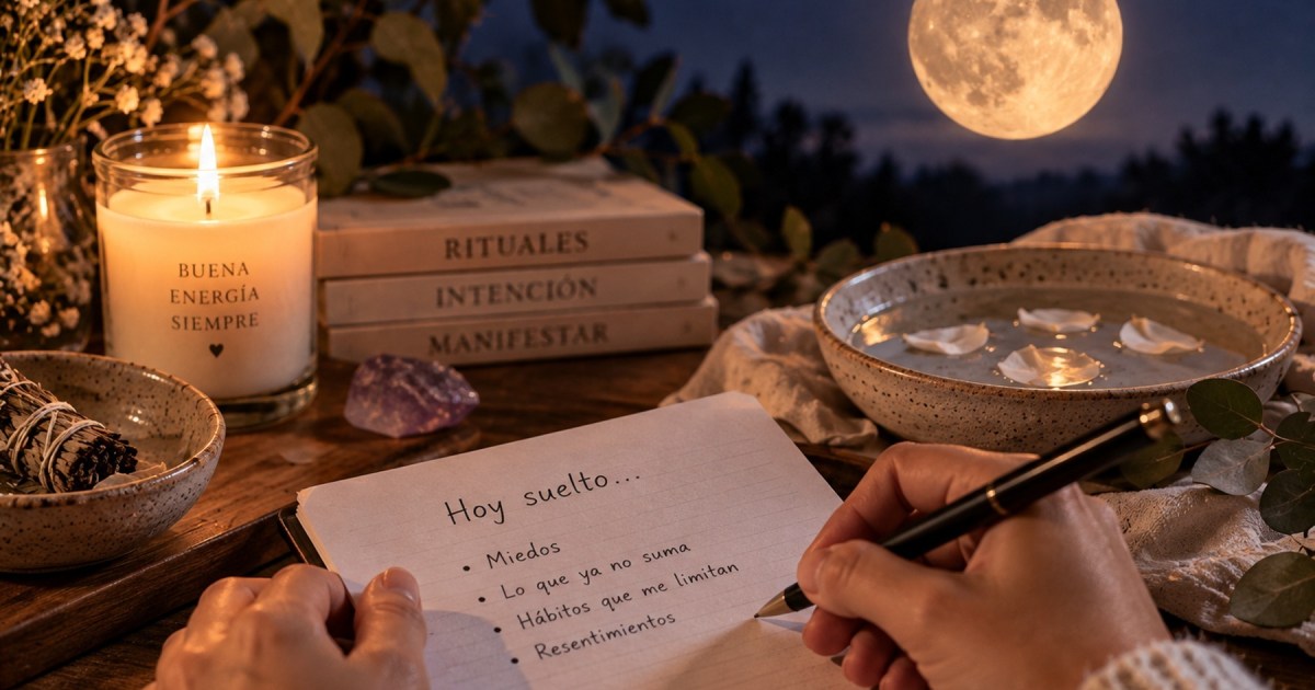Rituales de Luna llena: qué hacer para cerrar ciclos el 26 de septiembre