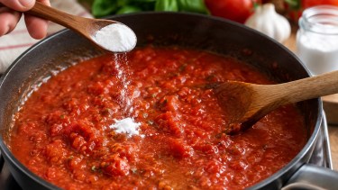 Ni azúcar ni miel: el ingrediente que ayuda a quitar la acidez de la salsa de tomate y mejora su sabor