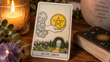 La carta del tarot que anuncia cambios económicos: qué significa el As de Oros cuando aparece en una tirada
