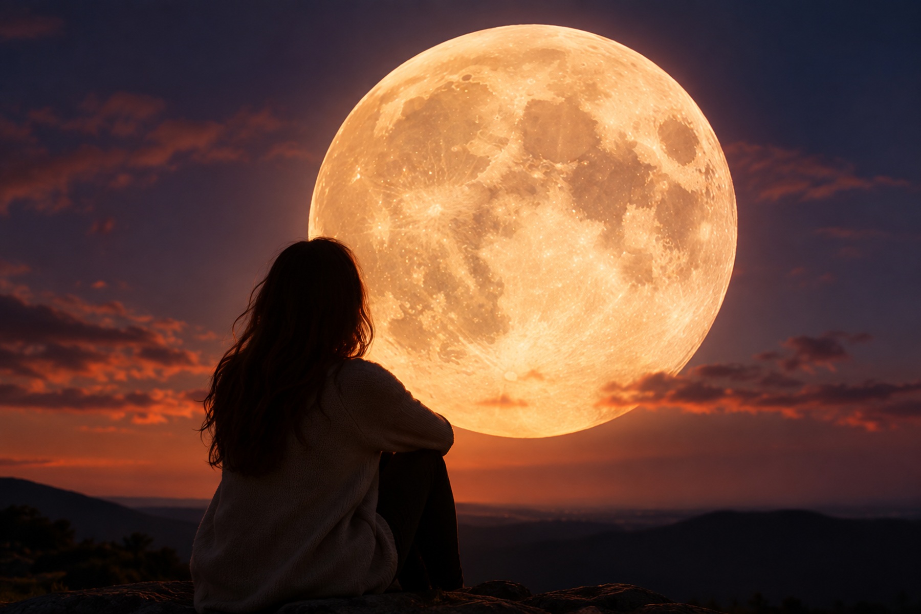 Luna llena en Aries: cierre de ciclos y nuevos comienzos