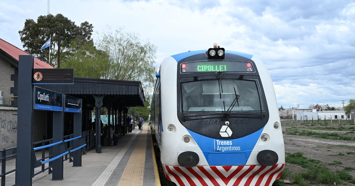 Río Negro podrá operar el Tren del Valle en 120 días