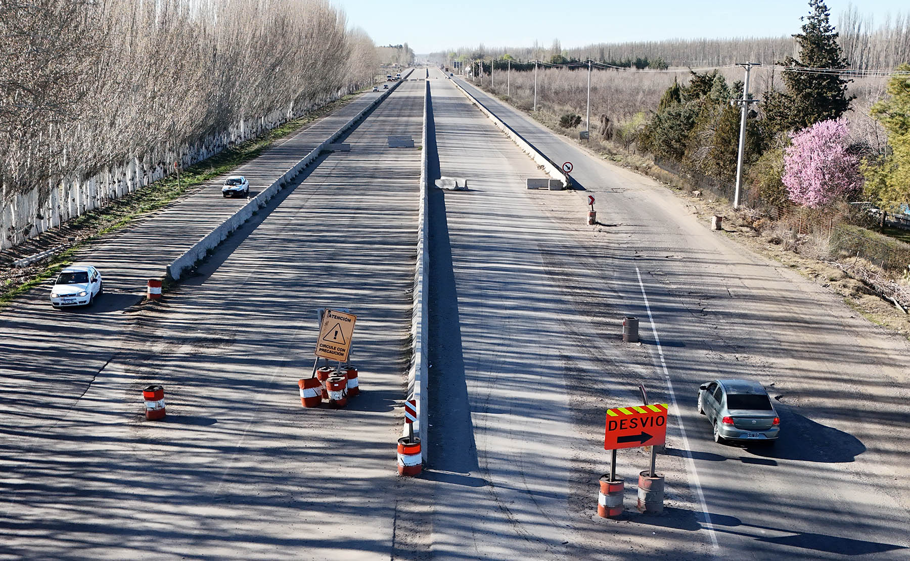 Río Negro prioriza colectoras del Puente 83 para mejorar la Ruta 22