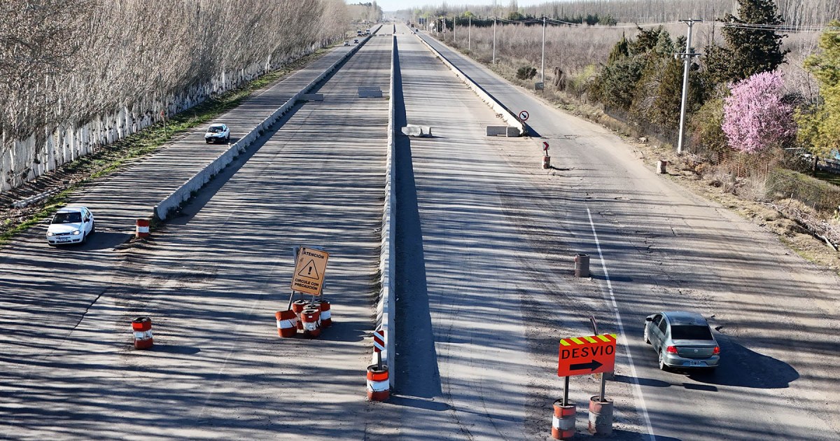 Río Negro prioriza colectoras del Puente 83 para mejorar la Ruta 22