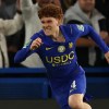 Imagen de Con Dibu Martínez en el banco, Colo Barco anotó su primer gol en el Chelsea
