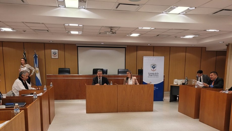 La sesión del Consejo de la Magistratura de este miércoles en Roca.