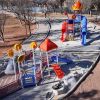 Imagen de Continúa la remodelación total de una plaza en un tradicional barrio de Cutral Co