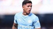 Imagen de Enzo Fernández, titular en su debut con triunfo en Manchester City