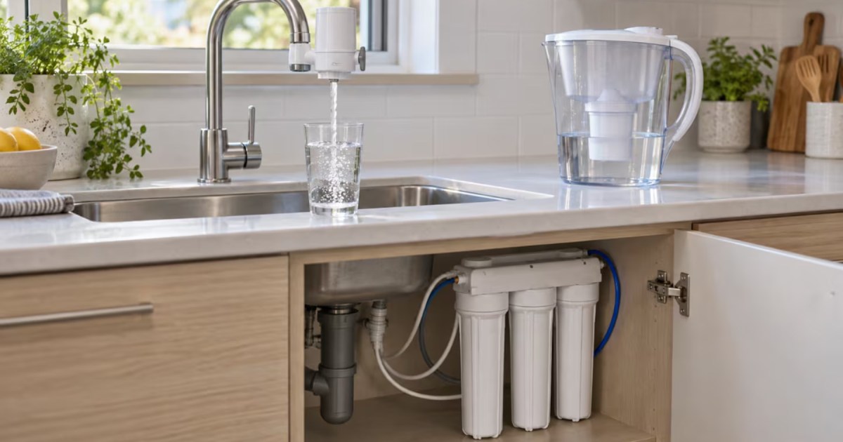 Guía para elegir el mejor filtro de agua para el hogar
