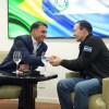 Imagen de Flávio Bolsonaro elogió el "modelo Bukele" y prometió 500.000 nuevas plazas carcelarias en Brasil