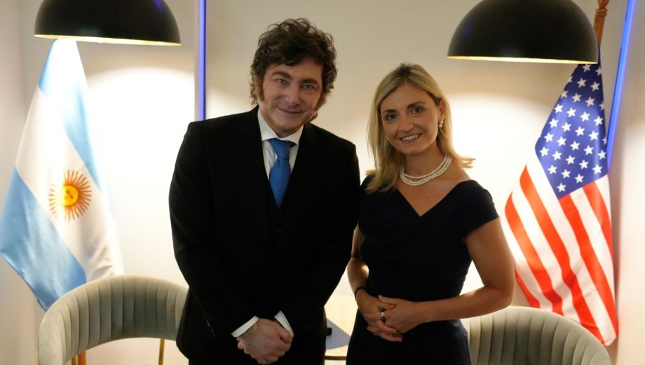 Javier Milei se reunió con una funcionaria de Estados Unidos